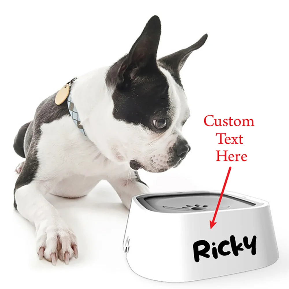 Custom Anti-Splash Pet Water Bowl