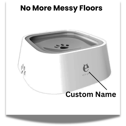 Custom Anti-Splash Pet Water Bowl
