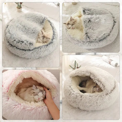 Cozy Cave Cat Bed