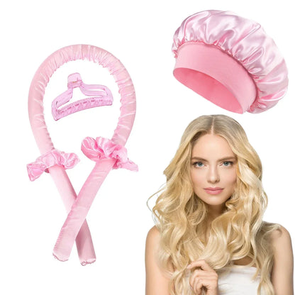 Heatless Curling Rod and Headband