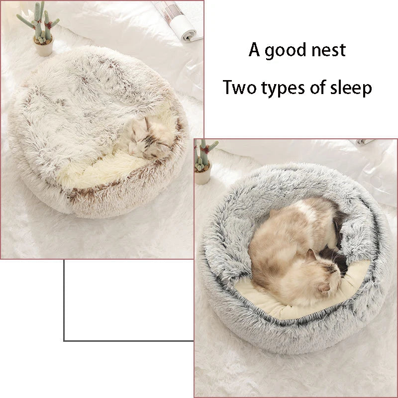 Cozy Cave Cat Bed