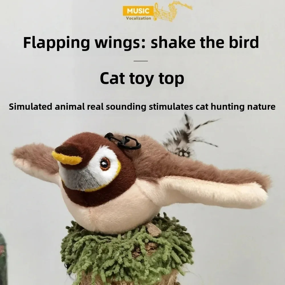 Interactive Bird Cat Toy