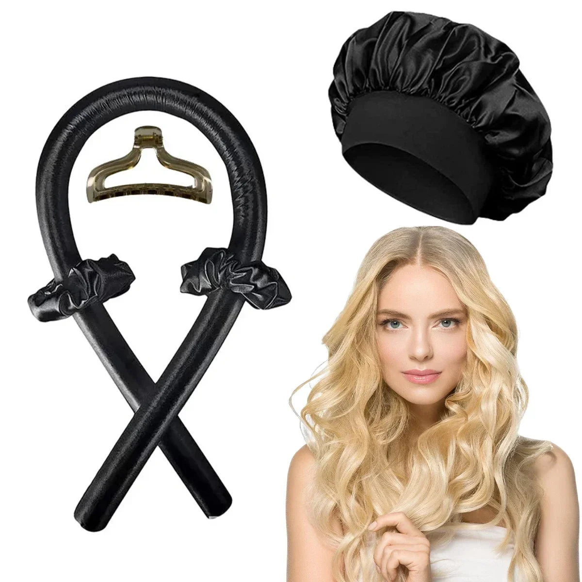 Heatless Curling Rod and Headband