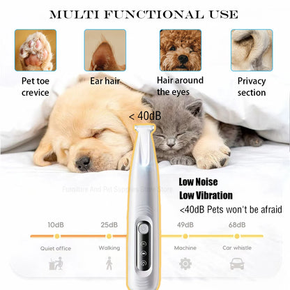 Paw Trimmer with LED Light