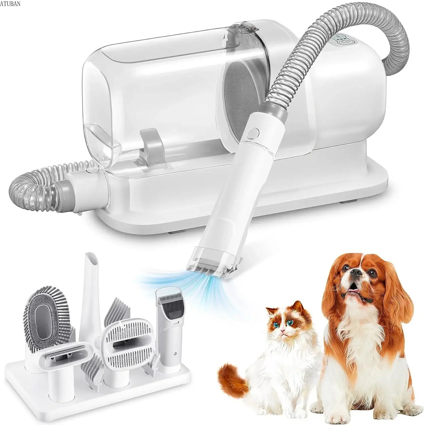 Pet Grooming Vacuum & Pet Grooming Kit