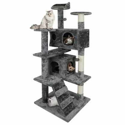 Multi level design Cat Tree Tower 55"