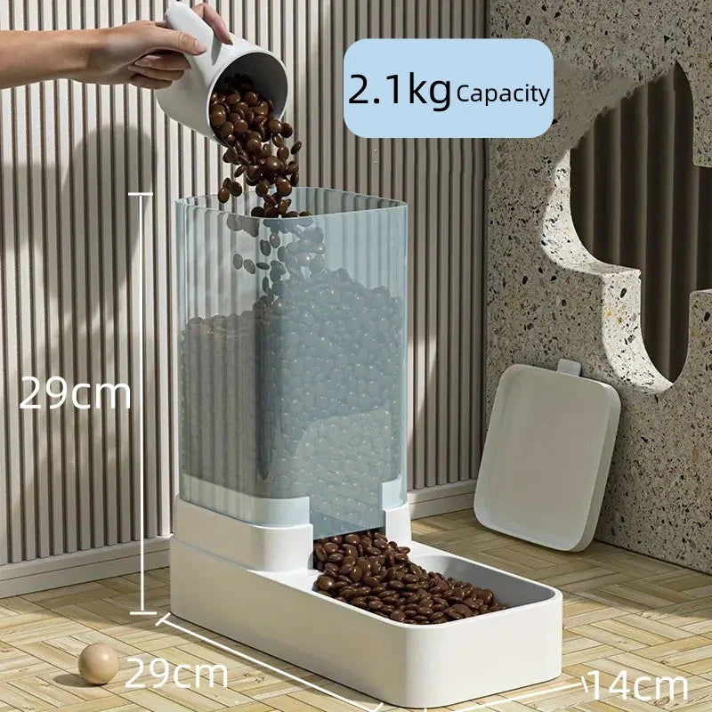 Automatic Pet Feeder and Water Dispenser