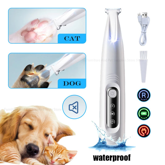 Paw Trimmer with LED Light