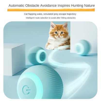 Cat Toy Gravity Smart Electric Rolling Ball