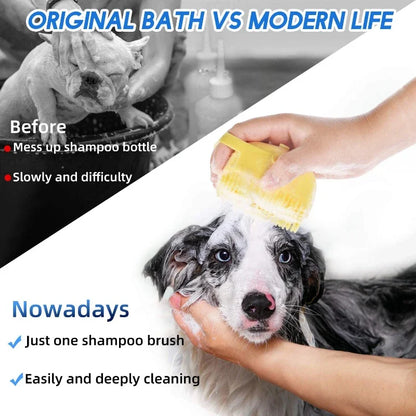 Shampoo Pet Brush