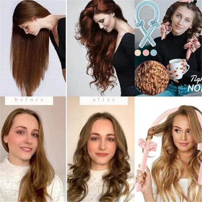 Heatless Curling Rod and Headband