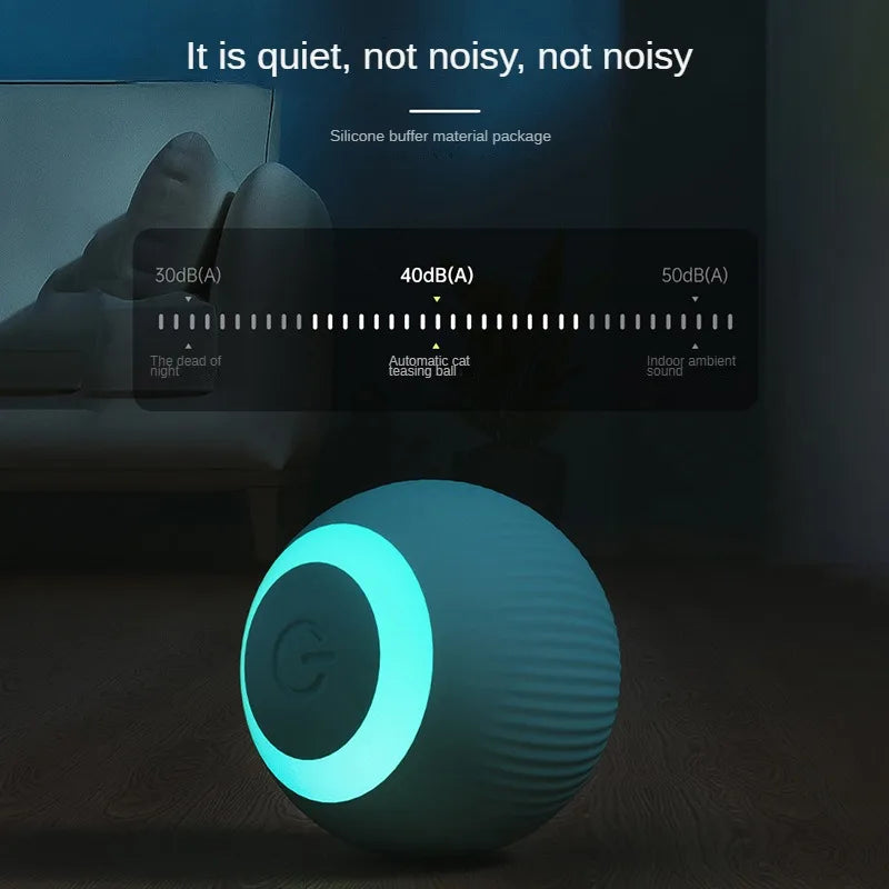 Cat Toy Gravity Smart Electric Rolling Ball