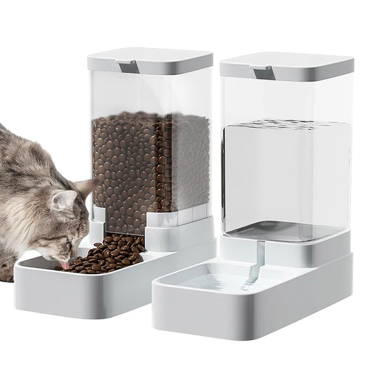 Automatic Pet Feeder and Water Dispenser