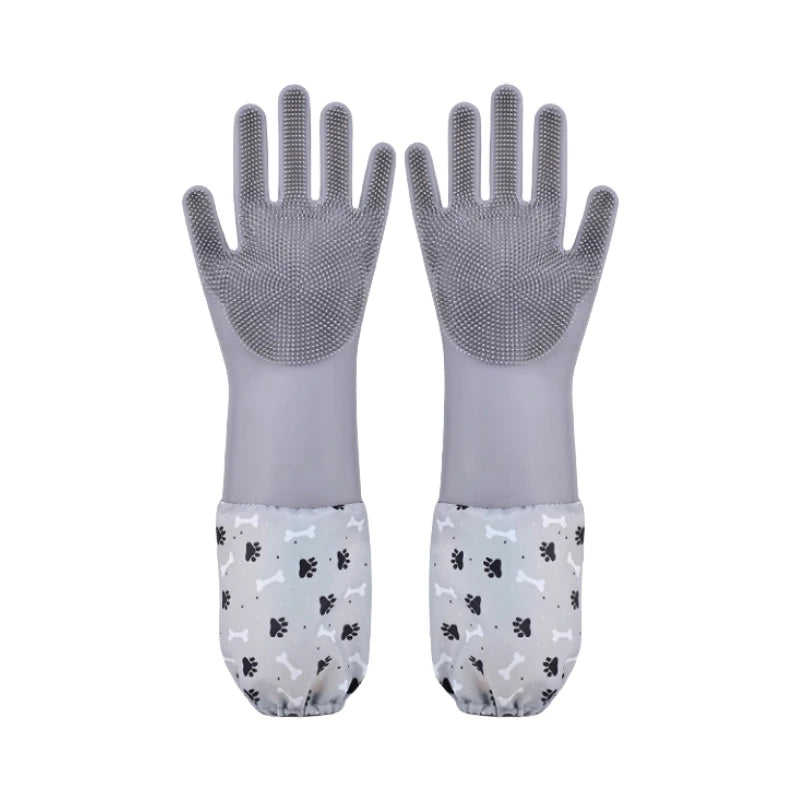 Pet Grooming Cleaning Gloves