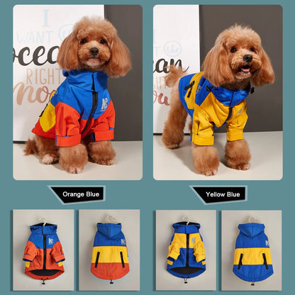 Winter Dog Jacket Thickened Fleece