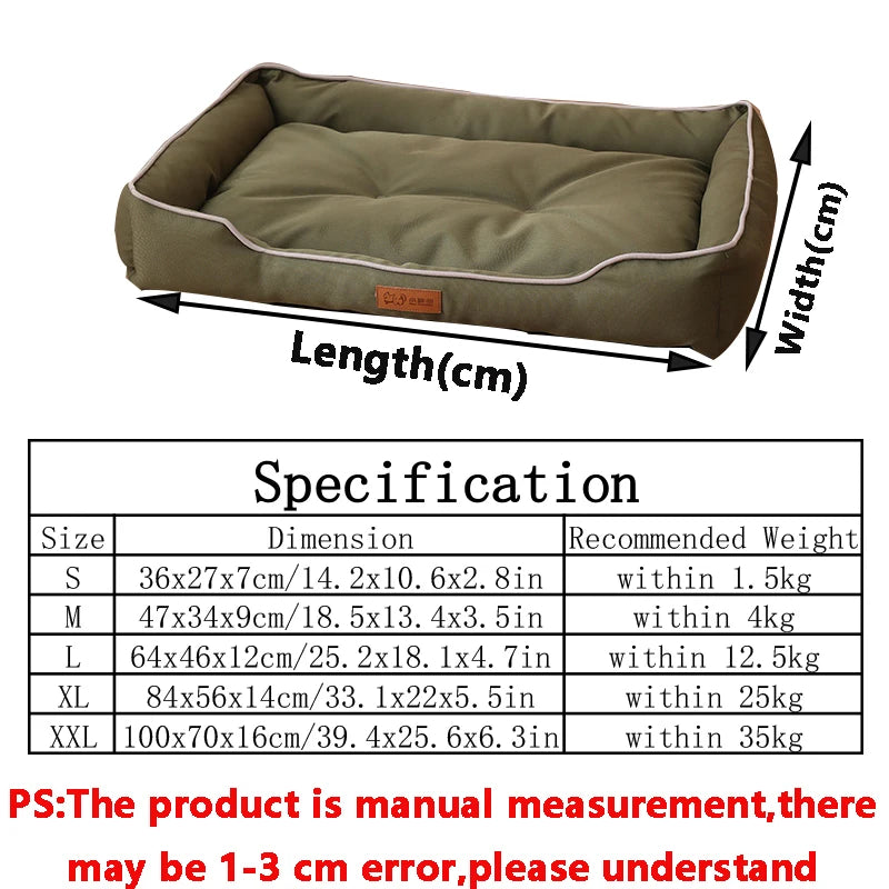 Four Season Square Pet Bed