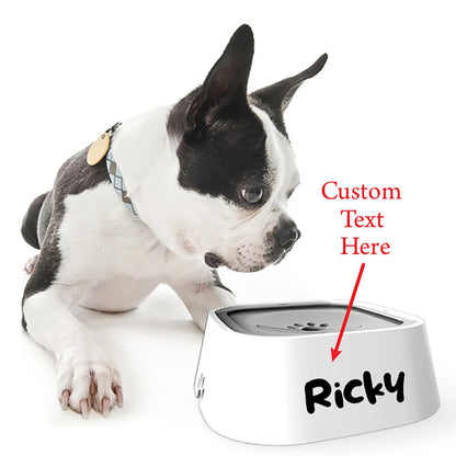 Custom Anti-Splash Pet Water Bowl