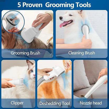 Pet Grooming Vacuum & Pet Grooming Kit