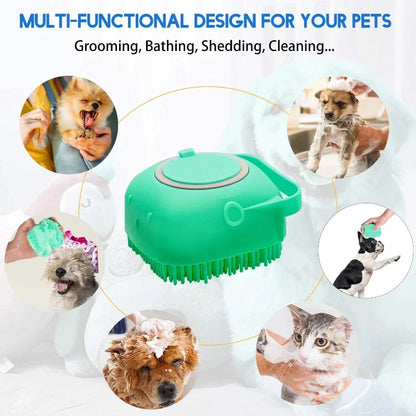 Shampoo Pet Brush