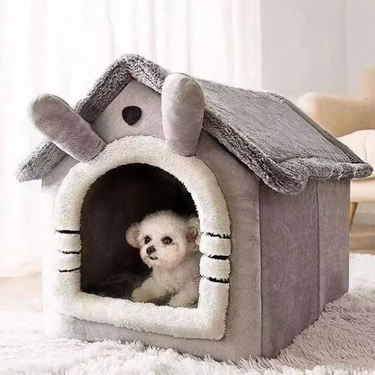 Foldable Pet House Bed